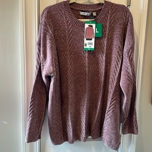 Orvis chenille sweater, NWT